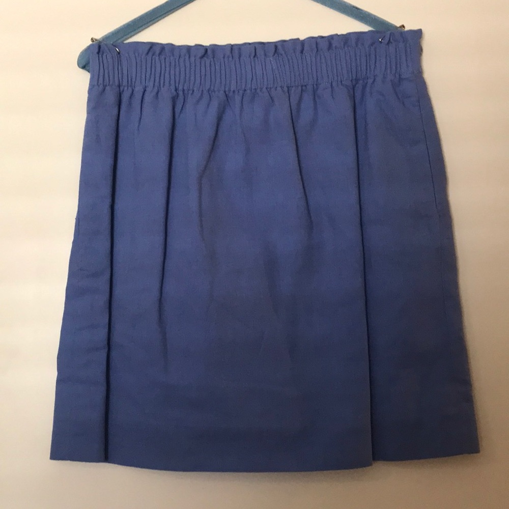 J Crew blue skirt